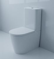 Унитаз-компакт Azario Luana 615х375х840 напольный, безободковый, с сиденьем микролифт арт-AZ-8593 — фото 1, Напольные унитазы