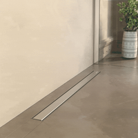 Желоб BERGES водосток В1 Keramik 500, золото глянец, S-сифон D50 H60 боковой арт-092116 — фото 10, Душевые лотки