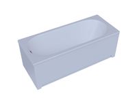 Акриловая ванна Aquatek Оберон 160 прямоугольная, универсальная, без каркаса, без экрана, без гидромассажа OBR160-0000086 — фото 2, Акриловые ванны