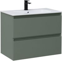 Тумба под раковину Allen Brau Eclipse 80 1.E1002.CGM олива матовый — фото 8, Тумбы под раковину