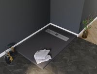 Товар: Душевой поддон Aquanet Delight 140х90 черный 00258899 - фото 1 Душевой поддон Aquanet Delight 140х90 черный 00258899 — фото 1, Душевые поддоны