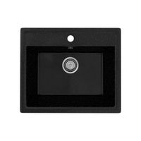 Кухонная мойка Maretti KT565-BL, черный — фото 1, Кухонные мойки