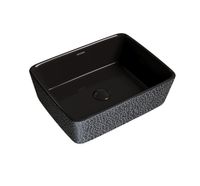 Раковина Grossman (480х370х130) черная,1 место арт-GR-3016BBL — фото 1, Раковины накладные