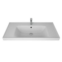 ГРЭЙС, 90 см, мебельный умывальник, керамический, Dreja арт-641617 — фото 1, Раковины подвесные