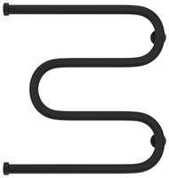 Полотенцесушитель водяной Сунержа М-образный 500х500 Матовый чёрный арт-31-0007-5050 — фото 1, Водяные полотенцесушители