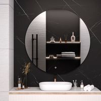 Зеркало с LED-подсветкой MILAN (140) круглое /AQUA DE MARCO MIL140 — фото 3, Зеркала в ванную комнату