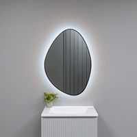 600x850 Зеркало с подсветкой, универсальный монтаж арт-AQM9110B — фото 3, Зеркала в ванную комнату