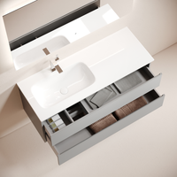 Товар: Тумба подвесная SANCOS Folk левая 1195х445х500, c двумя ящиками оснащенными доводчиками, Ergraut soft, арт.FL120LES - фото 2 Тумба подвесная SANCOS Folk левая 1195х445х500, c двумя ящиками оснащенными доводчиками, Ergraut soft, арт.FL120LES — фото 2, Тумбы под раковину