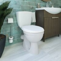 Унитаз-компакт КЕРАМИН ФЕСТ ЖС двухрежимный, сиденье дюропласт CDB00030929 арт-4810531150923 — фото 5, Напольные унитазы