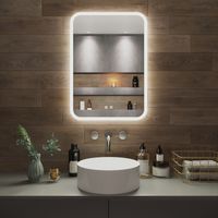 Зеркало с LED-подсветкой AMAZON MUSIC (50*70) /AQUA DE MARCO AmzMus50/70 — фото 1, Зеркала в ванную комнату