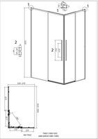 Товар: Душевое ограждение Grossman Galaxy 1/2.K33.01.70.10.02-1/2.K33.01.11L.10.02 (70х110х195) раздвижная,хром,стекло шиншилла,2 места арт-300.K33.01.70R11L.10.02 - фото 10 Душевое ограждение Grossman Galaxy 1/2.K33.01.70.10.02-1/2.K33.01.11L.10.02 (70х110х195) раздвижная,хром,стекло шиншилла,2 места арт-300.K33.01.70R11L.10.02 — фото 10, Прямоугольные душевые уголки