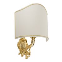 ELISABETTA Светильник настенный абажур, золото 17077 — фото 1, Светильники в ванную