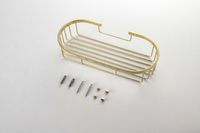 Товар: AQ4916BG полка для душа, шлиф. золото - фото 4 AQ4916BG полка для душа, шлиф. золото — фото 4, Полки для ванной и душа