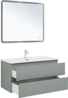 Тумба под раковину Aquanet Вега 2.0 100 мисти грин арт-00337957 — фото 11, Тумбы под раковину