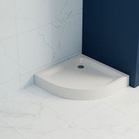 Душевой поддон полукруглый RGW LUX/TN-P 90x90, акриловый, белый, арт-16180499-41 — фото 6, Акриловые душевые поддоны