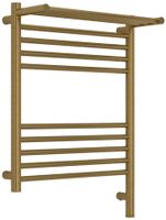 Товар: Полотенцесушитель электрический Сунержа Богема 3.1 с полкой 600х500 МЭМ правый Состаренная латунь 051-6007-6050 - фото 4 Полотенцесушитель электрический Сунержа Богема 3.1 с полкой 600х500 МЭМ правый Состаренная латунь 051-6007-6050 — фото 4, Электрические полотенцесушители