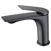 Cмеситель для раковины Azario Lursy керамический картридж, графит арт-AZ-K1049GR — фото 2, Смесители для раковины