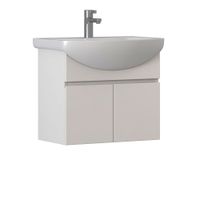 Тумба под раковину VIGO Wing 60 подвесная белый (tp.WIN.BAL.60.2D белый) — фото 1, Тумбы под раковину