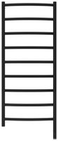 Полотенцесушитель электрический Сунержа Галант 3.1 1200х500 МЭМ правый Матовый чёрный арт-31-6001-1250 — фото 1, Электрические полотенцесушители