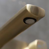 Ursus Смеситель для умывальника встраиваемый, матовое золото, LM, арт-LM7226BG — фото 4, Смесители для раковины