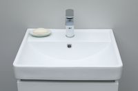 Раковина Aquanet Ирис 50 белая арт-00301802 — фото 12, Раковины встраиваемые сверху