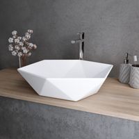 Раковина Grossman (460х460х150) белая,1 место арт-GR-3029 — фото 2, Раковины накладные