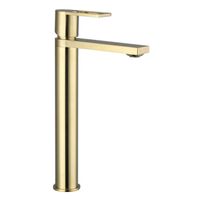 Товар: KUB смеситель умывальник, без д/к (мат.золото) 54-023-brg - фото 2 KUB смеситель умывальник, без д/к (мат.золото) 54-023-brg — фото 2, Смесители для раковины