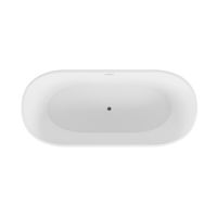 Ванна отдельностоящая Grossman Forta GR-1503M (170х75х58) цвет белый матовый,1 место — фото 2, Акриловые ванны