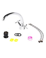 Agger Retro смеситель для кухни двухвентильный, хром арт-A1900200 — фото 10, Смесители для кухни