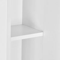 Зеркальный шкаф ПАНДА 50, правый, белый 1A007402PD01R — фото 6, Зеркальные шкафы в ванную