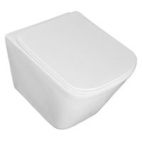 Унитаз подвесной Azario Hugo 350х480х363, безободковый, с быстросъемным сиденьем микролифт арт-AZ-3103 — фото 1, Подвесные унитазы