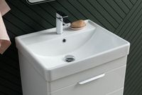 Раковина Aquanet Ирис 60 белая арт-00301803 — фото 8, Раковины встраиваемые сверху