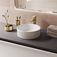 Раковина Grossman GR-3060 (400х400х120) белая,1 место — фото 5, Раковины накладные