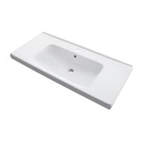 Раковина керамическая "Гармония-100" арт-641259 — фото 3, Раковины встраиваемые сверху