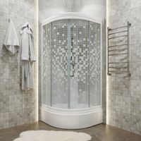 ДК Мозаика 100*100 В (7 мест+сифон D50мм) арт-Щ0000061822 — фото 3, Душевые кабины