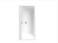 Ванна, Villeroy&Boch, Collaro, ширина, мм-1800, глубина, мм-800, высота, мм-470, водоизмещение (л)-218, тип установки-угловой, форма-прямоугольная, слив-перелив-в комплекте, цвет крышки слива-хром, диаметр слива, мм-52, материал-акрил, цвет-альпийский белый/хром арт-UBA180COR9CL00VD01 — фото 1, Акриловые ванны