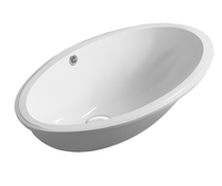 Раковина SIMAS LFT Spazio встраиваемая снизу без отверстий цвет белый LFT74 — фото 1, Раковины встраиваемые снизу