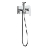 Встраиваемый смеситель с гигиеническим душем Alia хром TESKA арт-BTK6600 — фото 1, Гигиенические души