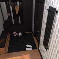 Полотенцесушитель электрический INARO 1200х240 правый, скр.монтаж, СНШ, черный матовый(RAL 9005), (Ferrum, 8 крючков), Маргроид арт-Inaro-12024-1049-9005R — фото 3, Электрические полотенцесушители