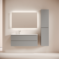 Товар: Тумба подвесная SANCOS Folk левая 1195х445х500, c двумя ящиками оснащенными доводчиками, Ergraut soft, арт.FL120LES - фото 4 Тумба подвесная SANCOS Folk левая 1195х445х500, c двумя ящиками оснащенными доводчиками, Ergraut soft, арт.FL120LES — фото 4, Тумбы под раковину