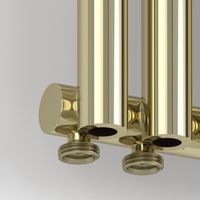 Отопительный радиатор Сунержа Эстет-0 EU50 левый 500х225 5 секций Шампань арт-020-0320-5005 — фото 1, Радиаторы отопления