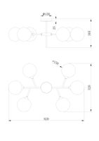 Товар: Люстра Freya FR5115PL-06BZ1 - фото 2 Люстра Freya FR5115PL-06BZ1 — фото 2, Люстры