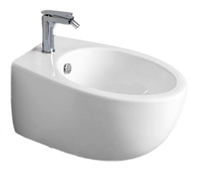 Биде SIMAS BORMIO подвесное с одним отверстием цвет белый BR19/F85 — фото 1, Биде подвесные