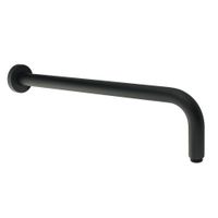 FORTIS Кронштейн для верхнего душа, L-400 mm., 1/2"x1/2", черный матовый арт-30468 — фото 4, Кронштейны для верхнего душа