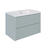 Тумба подвесная PARMA 80 /мята/ AQUA DE MARCO 2080MINTPAR — фото 2, Тумбы под раковину