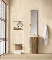 Плитка Идальго Хоум Граните Вилла Альба Ривер Белый 1200x600 MR (2,16 кв.м) — фото 3, Керамическая плитка