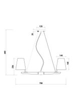 Товар: Подвесной светильник Freya FR8019PL-06W - фото 2 Подвесной светильник Freya FR8019PL-06W — фото 2, Подвесные светильники