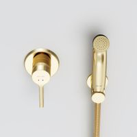 F40H85B99 X-Joy S, гигиенический набор для скрытого монтажа со смесителем для душа, золото — фото 3, Гигиенические души