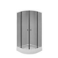 ДО Грэй 90*90 А (3 места+сифон D90) арт-Щ0000066464 — фото 5, Душевые уголки четверть круга