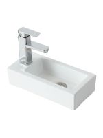 Orange Раковина подвесная санфарфор (чаша справа), белый арт-B05-365RW — фото 1, Раковины подвесные